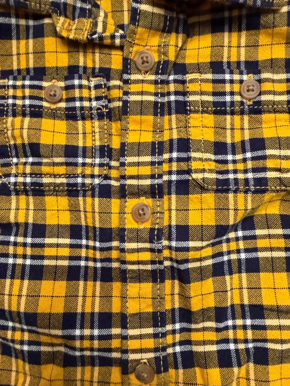 Baby Boy 3 Pc Fall Outfit 9M Plaid Shirt Little Pup Carter’s Bundle